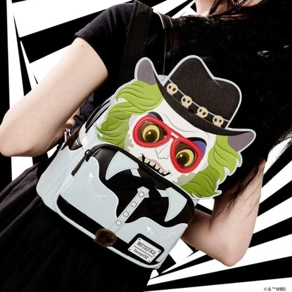 Loungefly Beetlejuice Western Cosplay Mini Backpack Exclusive‎